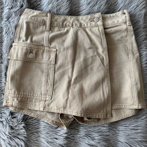 Women's Tan Skort | Windsor Denim Skort